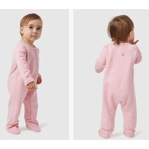 Cozyland Morgan Lane Baby Pajamas 12-18 Months Levi Sweatsuit Organic